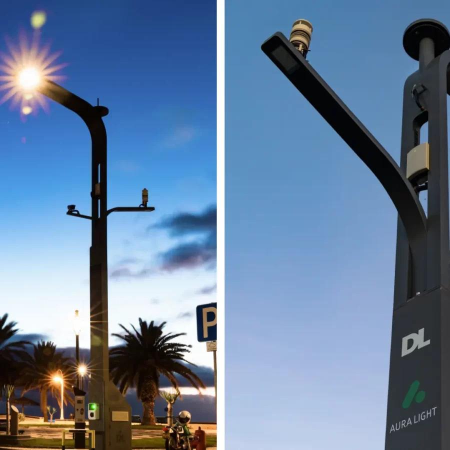 Smart Pole – Poste Inteligente Aura Light